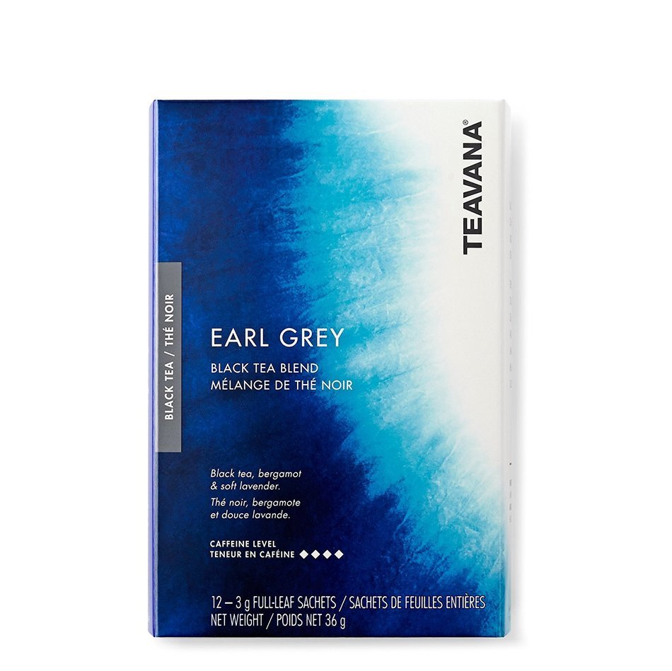 Teavana Earl Grey Full Leaf Sachets, Pack of 12 N2