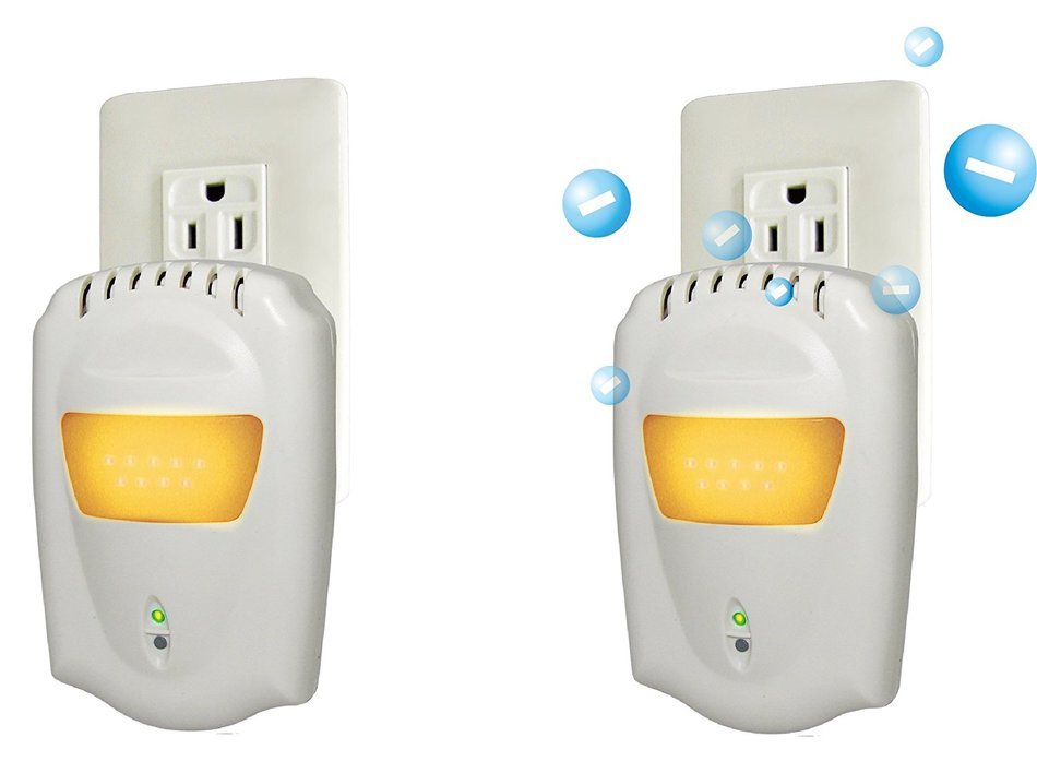 2 Pack.Anion Air Purifier with Yellow bug repellent light.Newest Ionic Air Purifier,Anion Ionizer,Air Refresher.SGS... N2