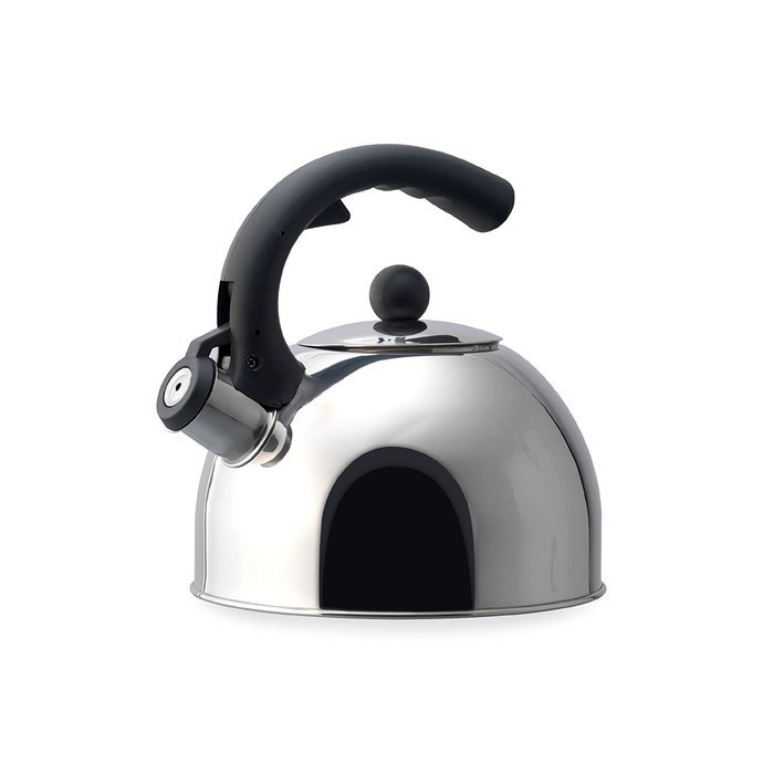 Kamenstein 2-1/2-Quart Stainless Steel Whistle Kettle, Induction Base