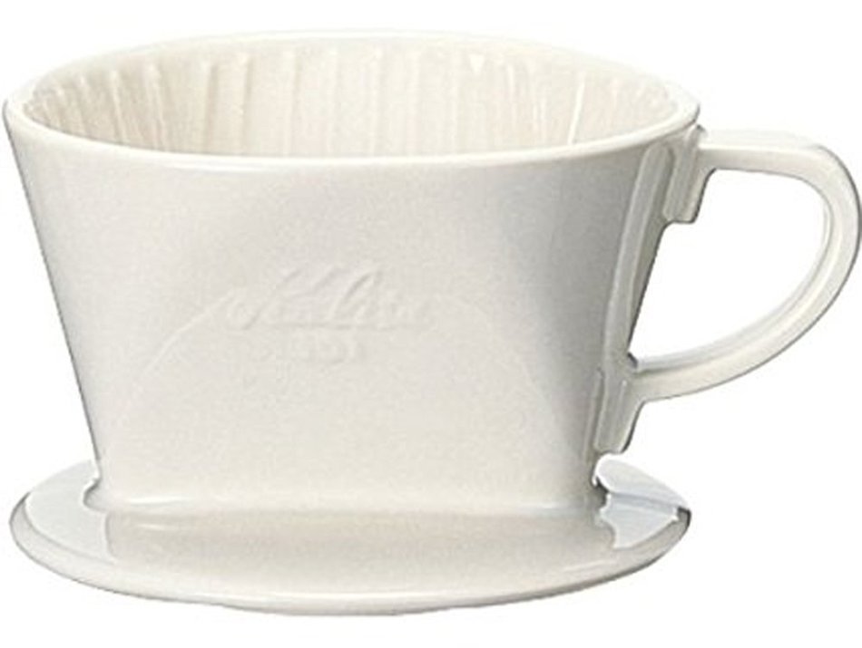 Kalita: Ceramic Coffee Dripper 101-White Lotto # 01001