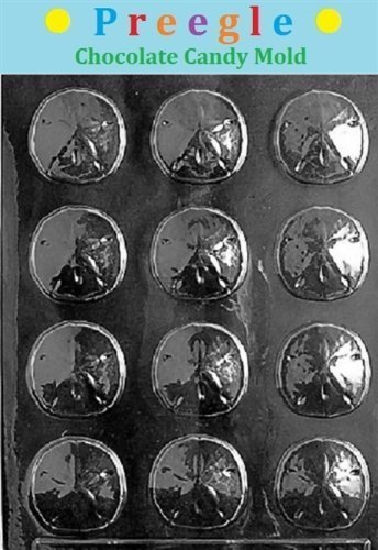 PLP-N039 Sand Dollar Chocolate Candy Mold