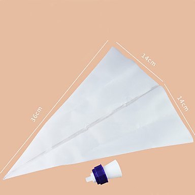 Y&XL&H Two-toned Double Color Icing Piping Bag Frosting Cupcake Cake Decorating Tools (Random Color)
