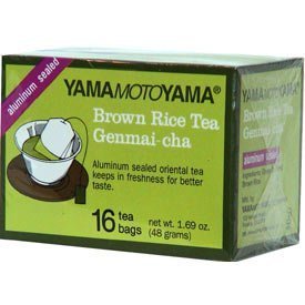 Yamamotoyama YMY Genmai-Cha GreenTea with Roasterd Brown Rice - 16 Tea Bags