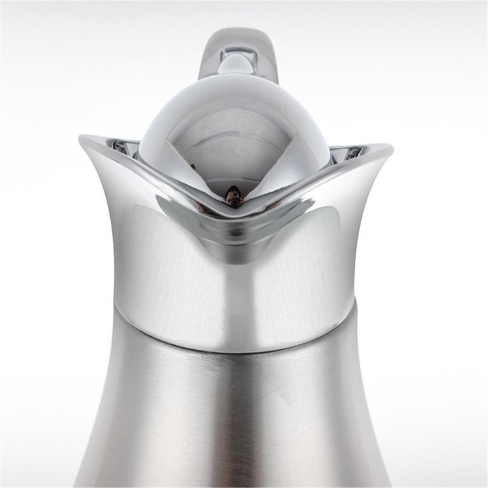 Buy Allamazing Stainless Steel Vacuum Insulated Thermal Carafe Double Wall Coffee Pot Water Pitcher 2L Capacity... N3