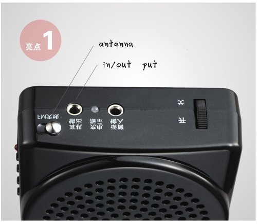 Newonline Waistband Tour Teacher Voice Amplifier Portable Microphone Speaker N74 N3