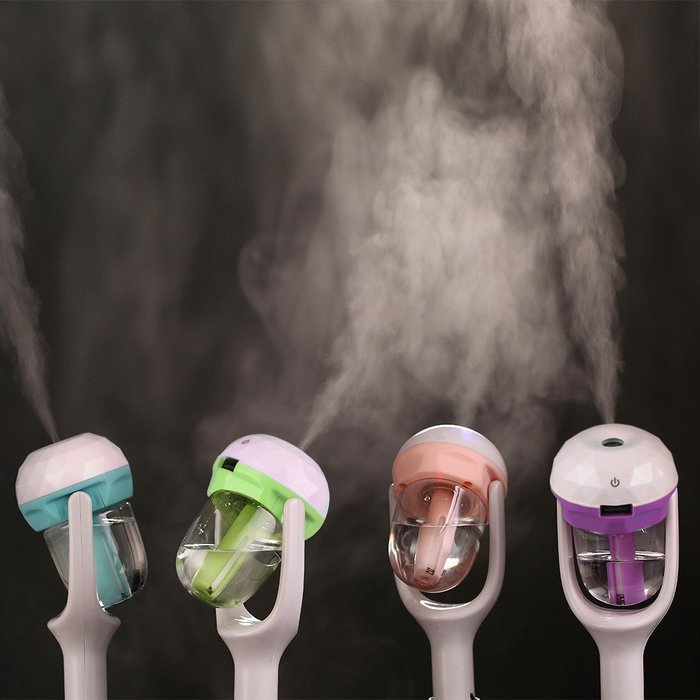 Mothca USB Car Charger Port Steam Mini Ultrasonic Humidifier 180 Degree Rotation DC 12V Aromatherapy Essential... N3