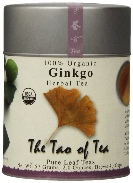 The Tao of Tea, Gingko Herbal Tea, Loose Leaf, 2 Ounce Tin N2