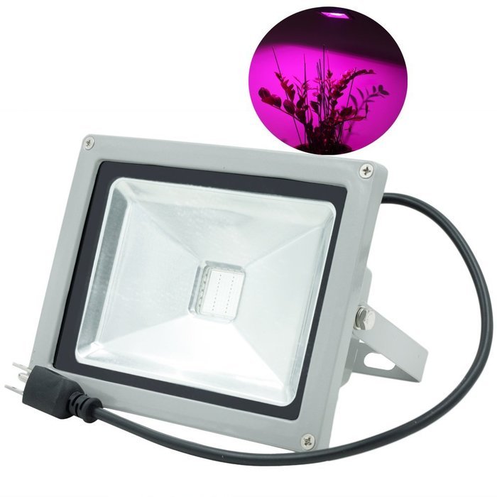 LVJING Led Grow Light Bulb, Hanging Flood light Kit, Waterproof, for Indoor Garden Greenhouse Hydroponic Plants... N17
