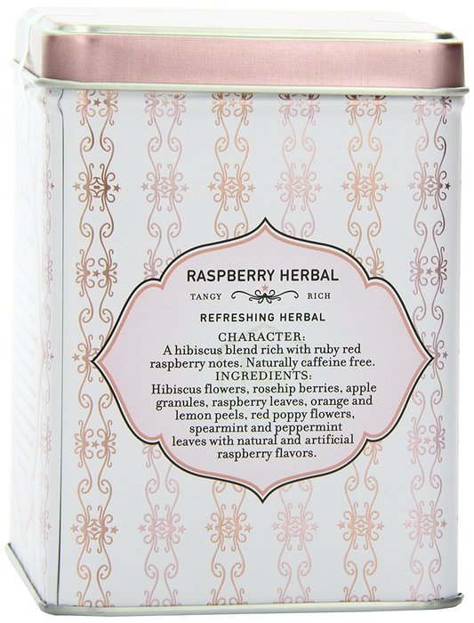 Harney & Sons Herbal Iced Tea, Raspberry, 6 Tea Bags N5