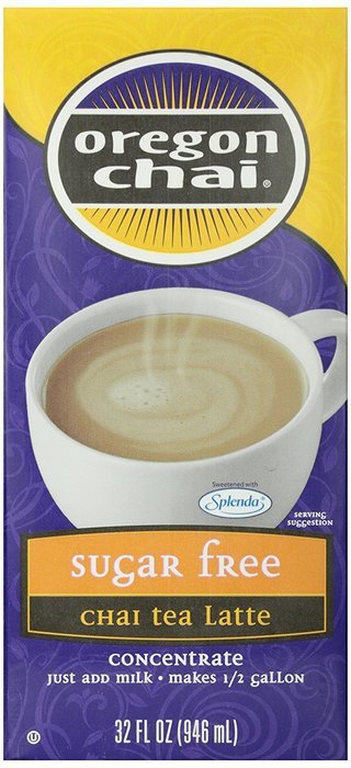 Oregon Chai, Sugar Free Original Chai Tea Latte Concentrate, 32 0Z N6