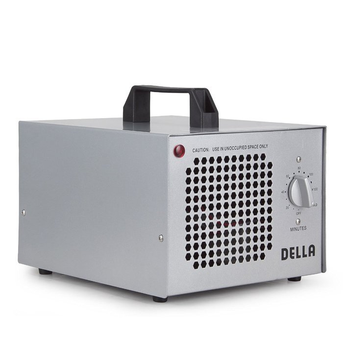 Della 7500mg Commercial Ozone Generator Industrial O3 Air Purifier Deodorizer Sterilizer -Silver