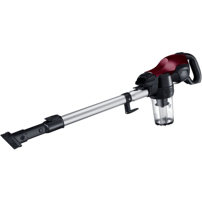 Samsung MotionSync Bagless Upright Vacuum with Detachable Handheld Vac and Built-In Accessories - Refined Wine... N7