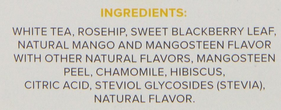 Good Earth Mango Me Crazy White Tea, 18 Count Tea Bags (Pack of 6) N4