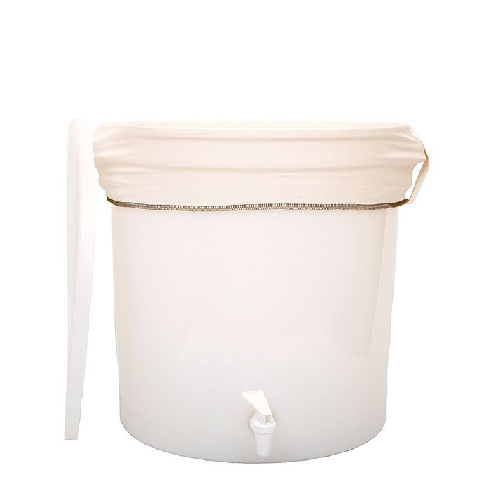 CoffeeSock 10 Gallon ColdBrew Kit- Reusable Organic Cotton Filter and Container