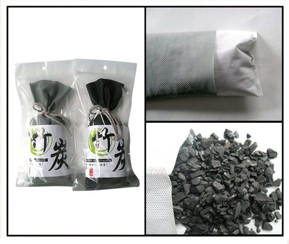 LGXANTT Air Purifying Bag 100g-charcoal Bamboo Removes Pets, Cigarette Odors, Allergens and Harmful Pollutants-absorbing... N3
