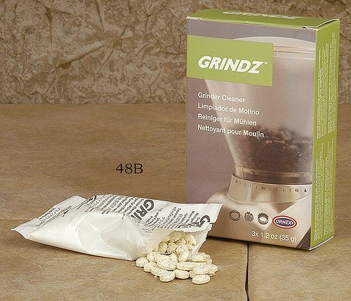 European Gift Grindz Coffee Grinder Cleaner, 3 Bags Per Box
