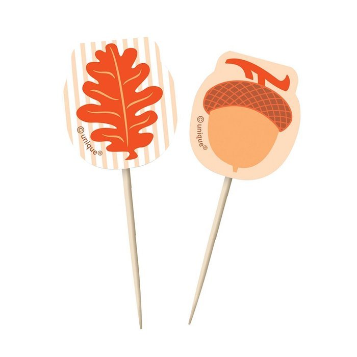 Fall Leaves Cupcake Kit for 24 N2