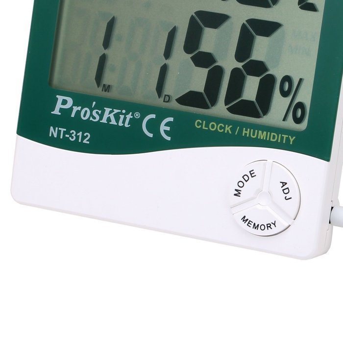 Pro'sKit NT-312 Digital Temperature/Humidity Meter with Probe N5