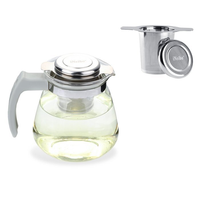 iNeibo Tea Infuser - Perfect for Single Cup of Extra Fine Loose Leaf Tea - Brew-in-Mug Strainer Steeper instead... N2