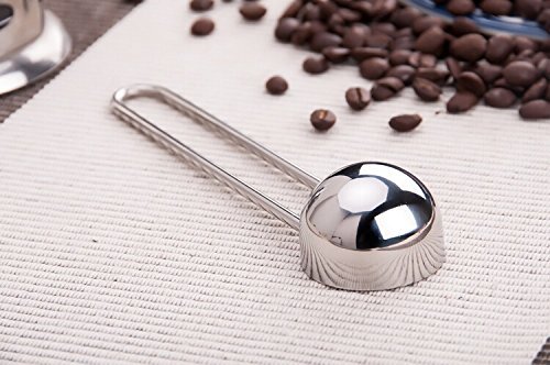 Iable 1PCS X Coffee Tea Spice Measure Scoop Stirring Spoon Stainless Steel Long Handle 10g