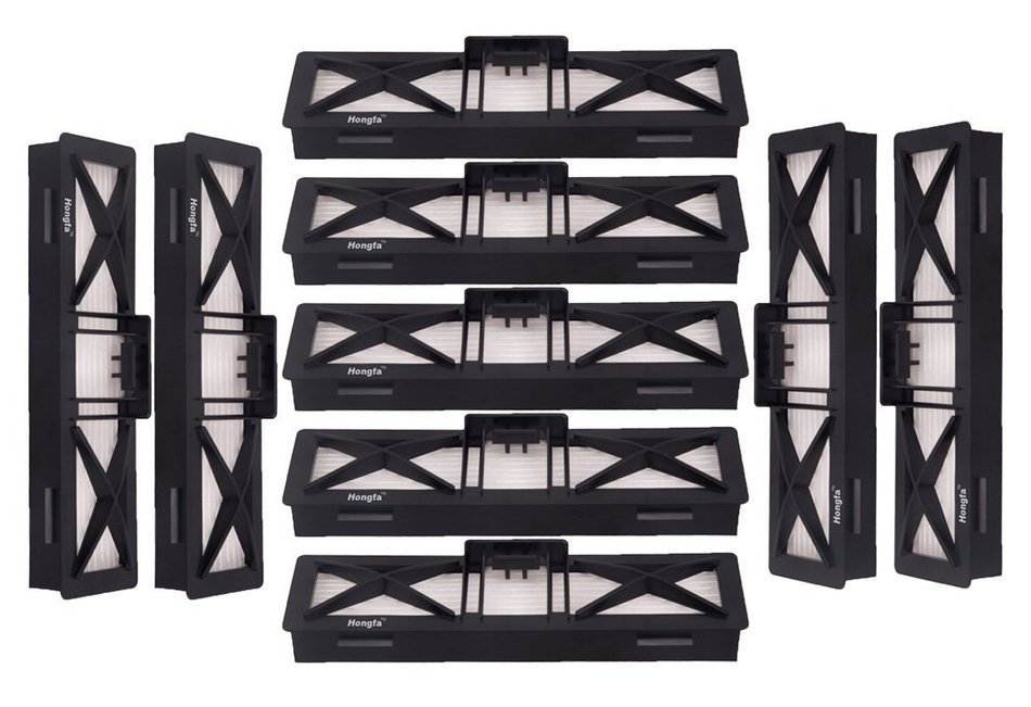 Hongfa Black Side Brushes Replacement for Neato 945-0130 Botvac (4) N18