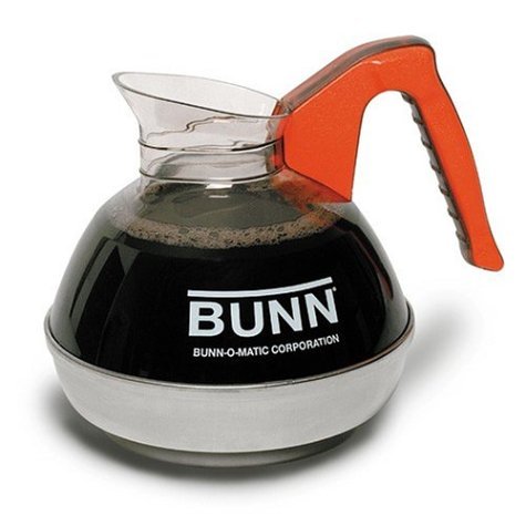 Bunn 6100 Easy Pour Replacement Decanter, Black N2
