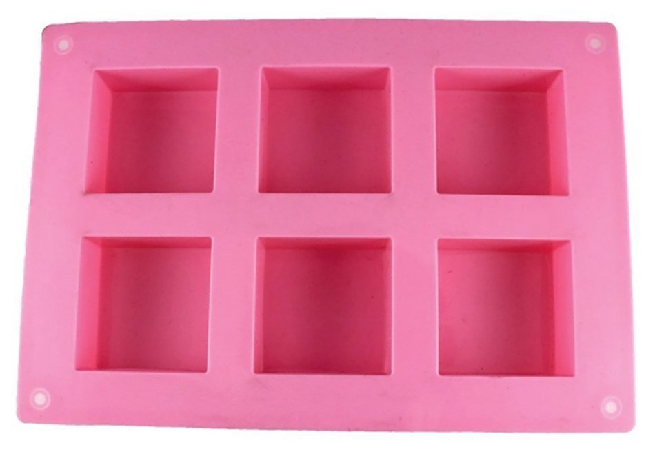 C-Pioneer Silicone Fondant Cake Mold square Soap Chocolate Candy Mould DIY Decorating