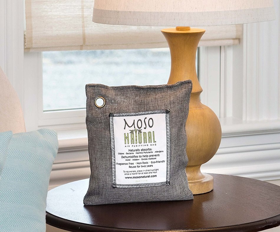 Two (2) Moso Natural Air Purifying Bags 1-200g and 1-500g (Natural) N8