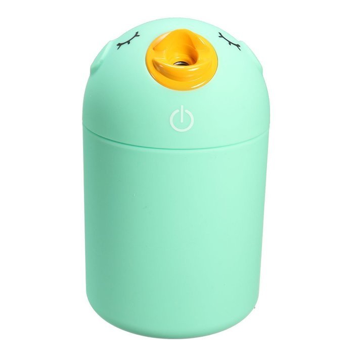 KING DO WAY USB Mini Bird Shape Ultrasonic Humidifier Air Mist Maker Purifier for Home Office SPA Bedroom Yellow N7