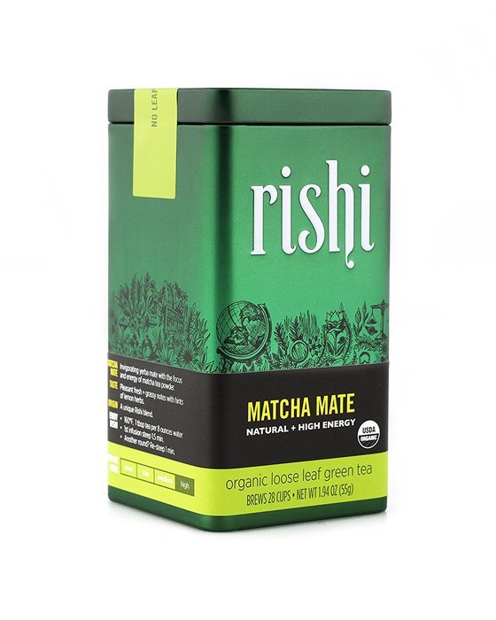 Rishi Tea Organic Matcha Mate Loose Leaf Tea, 1.94 Ounce