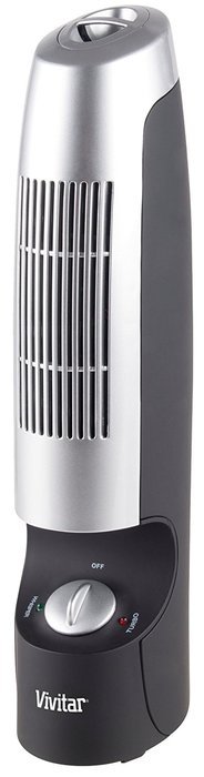 Vivitar Quiet Desktop Air Purifier and Ionizer