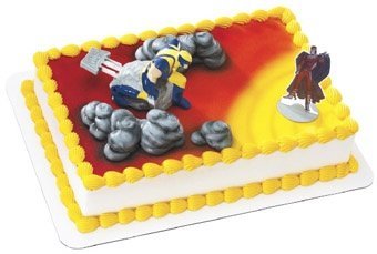 Wolverine and The X-Men Rolling Rumble Cake Topper Set