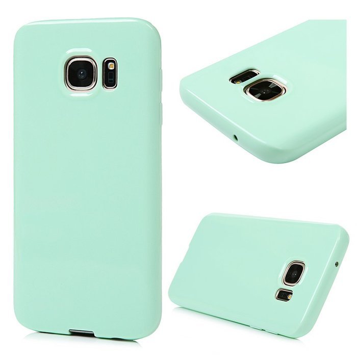 Badalink Galaxy S7 Case Candy Color Soft TPU Rubber Skin Bumper Case Shockproof Flexible Easy Grip Slip Rrsistant... N18