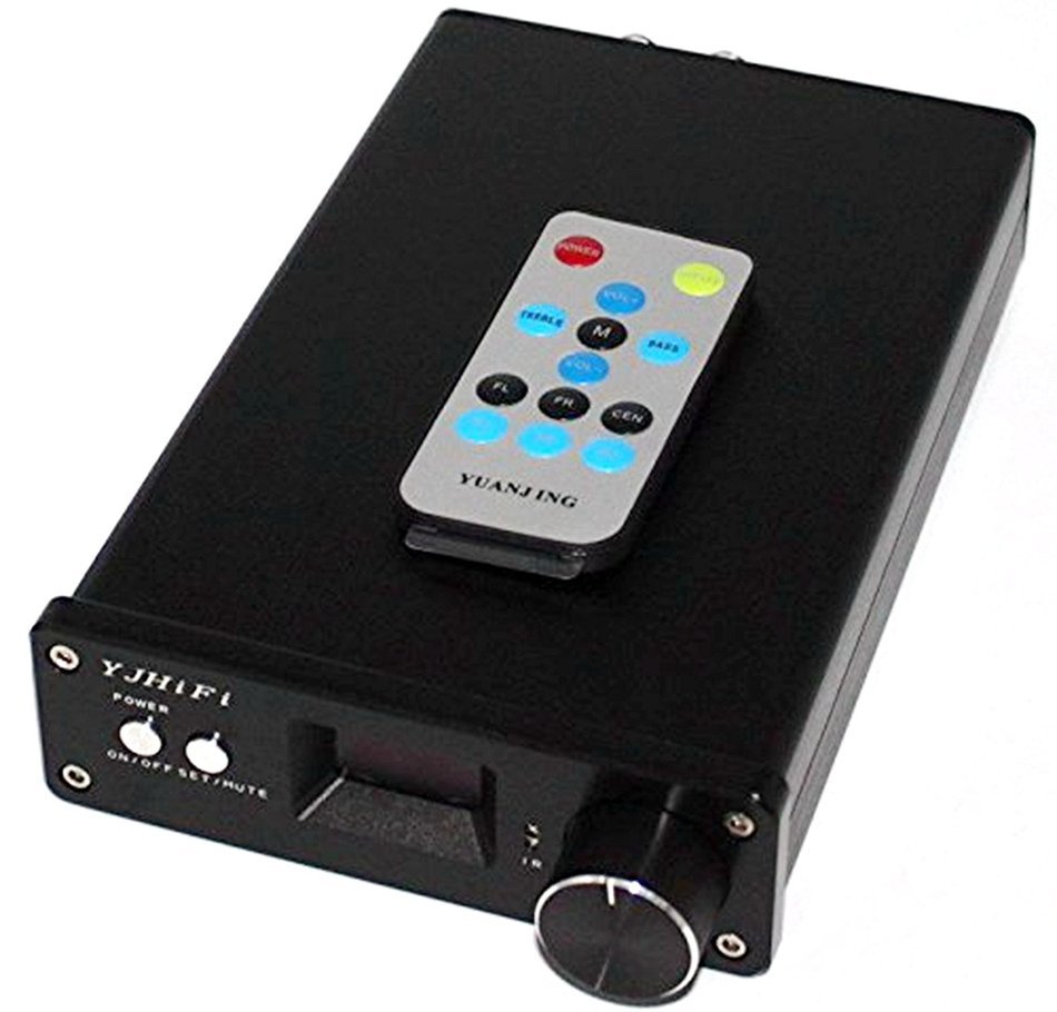 2x25W+50W Hifi 2.1 Channel Class D Pure Digital Power Amplifier + Remote Control + USB Fiber Coaxial Input