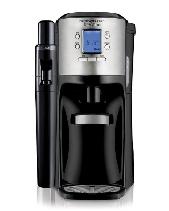 Hamilton Beach 49150 BrewStation with Flavor Dispenser Coffee Maker, Black