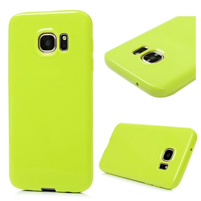 Badalink Galaxy S7 Case Candy Color Soft TPU Rubber Skin Bumper Case Shockproof Flexible Easy Grip Slip Rrsistant... N28
