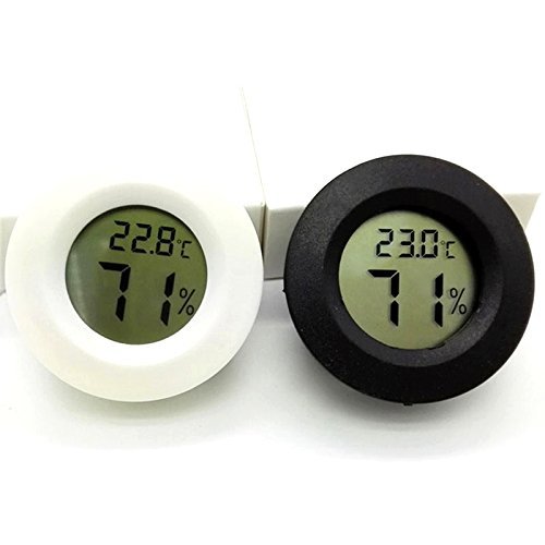 WAHHING 2PCS Mini LCD Digital Thermometer Hygrometer Tester Indoor Electronic Temperature Humidity Meter Weather...