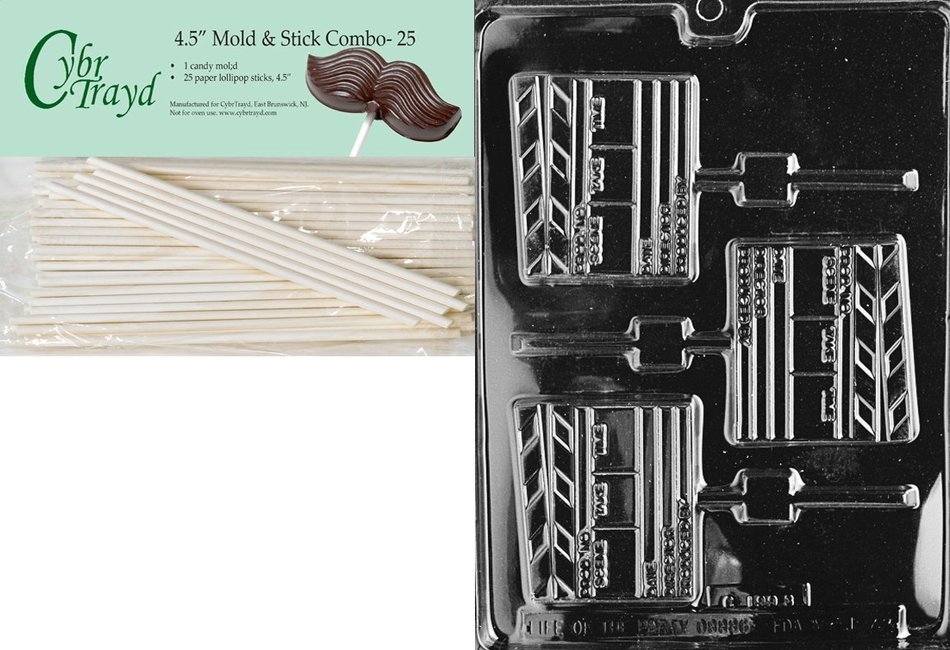 Cybrtrayd J072 Director's Clip Board Jobs Chocolate Candy Mold