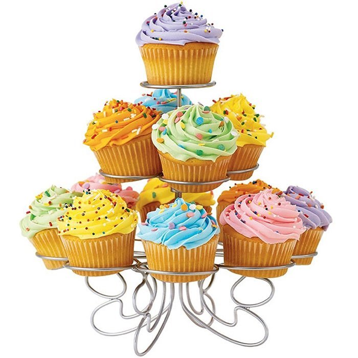 Cupcake Decorating Kit - Easy Cake Decorating Tip Set - X-Large Stainless Steel Tips & Pastry Icing Bags - Extra...