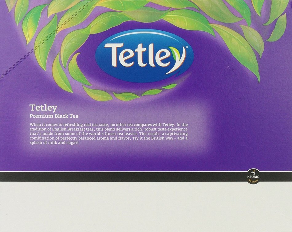 Tetley K-Cup Portion Pack for Keurig Brewers, British Blend, 24 Count N4