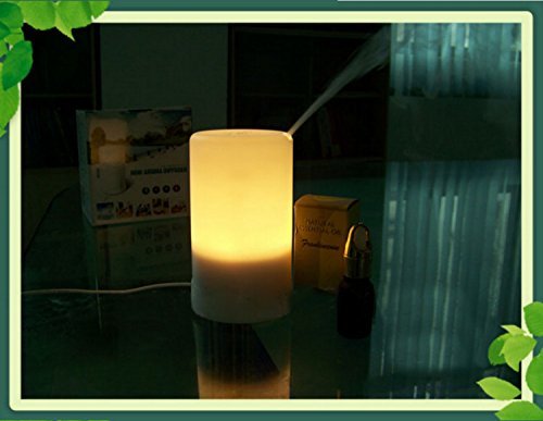 100ml Home Mini LED Series Aroma Diffuser Essential Oil Air Humidifier FD03 by Purple-violet N7