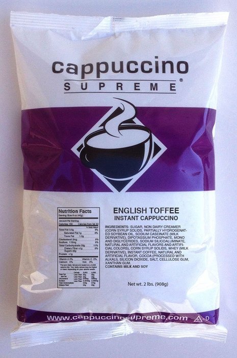 English Toffee Instant Cappuccino Mix