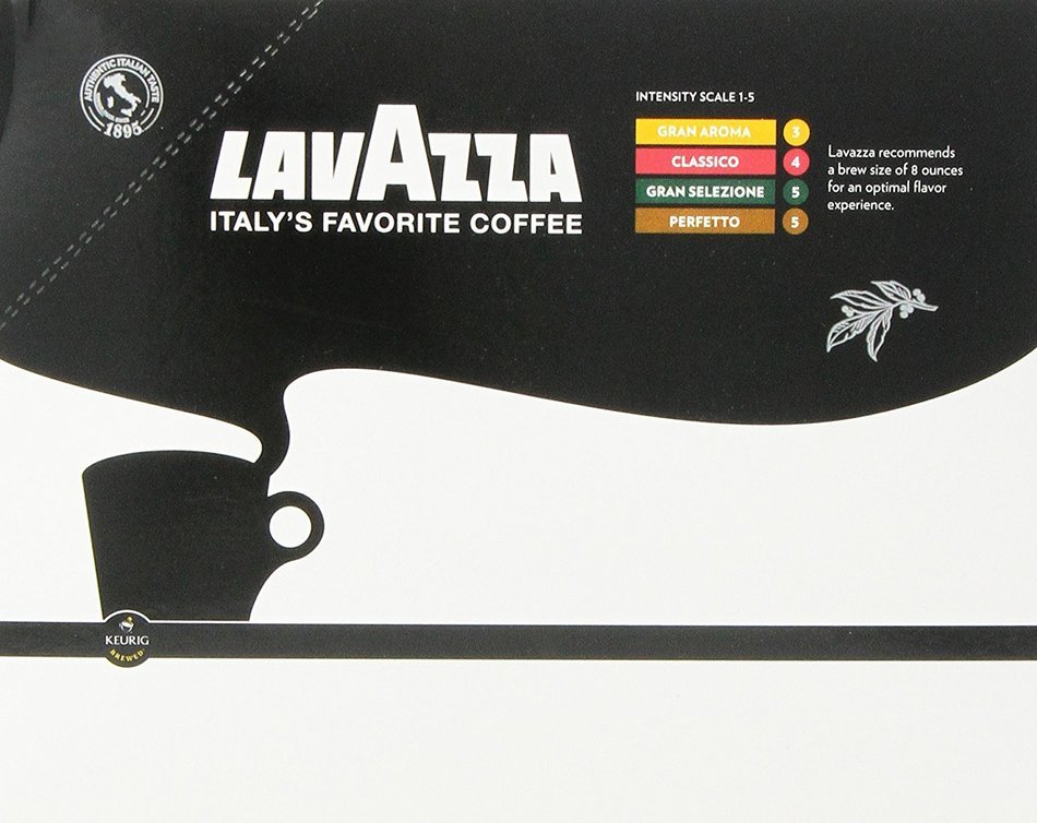 Lavazza K-Cup Portion Pack for Keurig Brewers, Gran Aroma, 22 Count N7