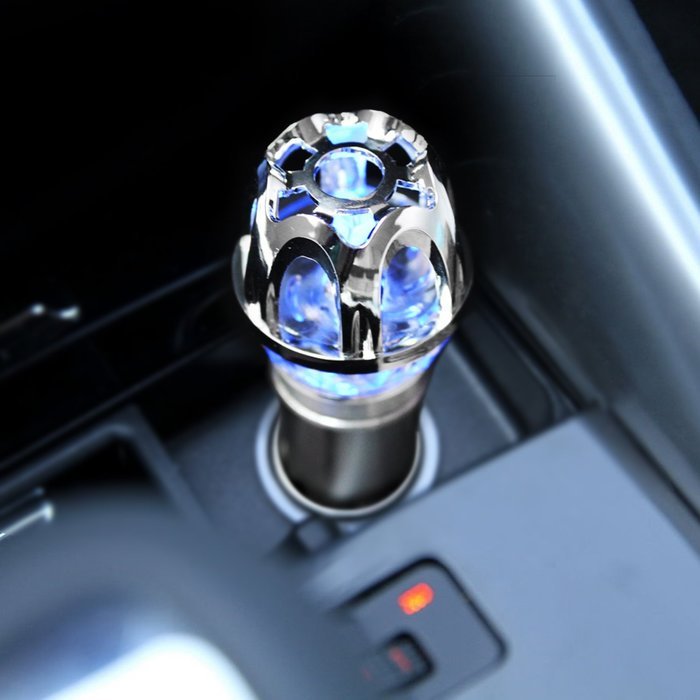 Car Air Purifier, Ionizer, Car Air Freshener, Air Cleaner | Removes Pollen, Smoke, Bad Smell and Odors - Mini/... N4