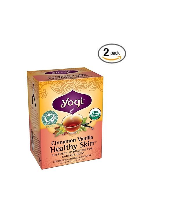 Yogi Cinnamon Vanilla Healthy Skin Tea, 16 Tea Bags N3