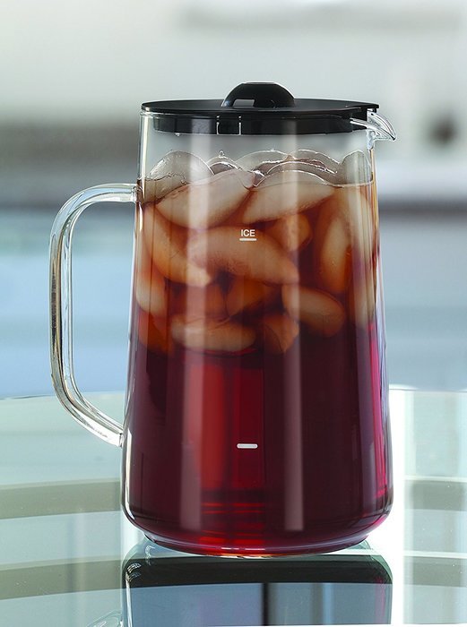 Capresso #624 Ice Tea Maker, White/Stainless