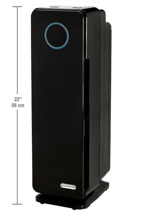 GermGuardian AC4300BPTCA Elite 3-in-1 Pet Pure True HEPA Air Purifier with UV Sanitizer and Odor Reduction, 22... N10