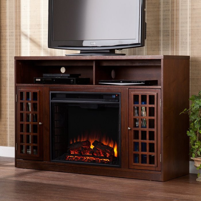 Narita Media Electric Fireplace - Espresso N9