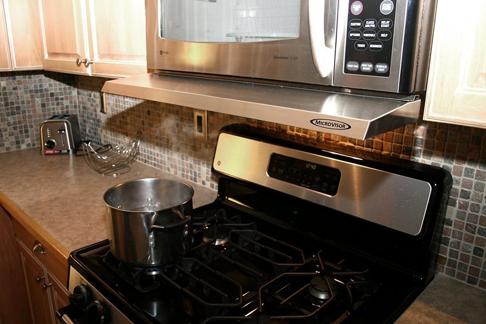 Microvisorhood Microvisor Mini Hood - Stainless Steel