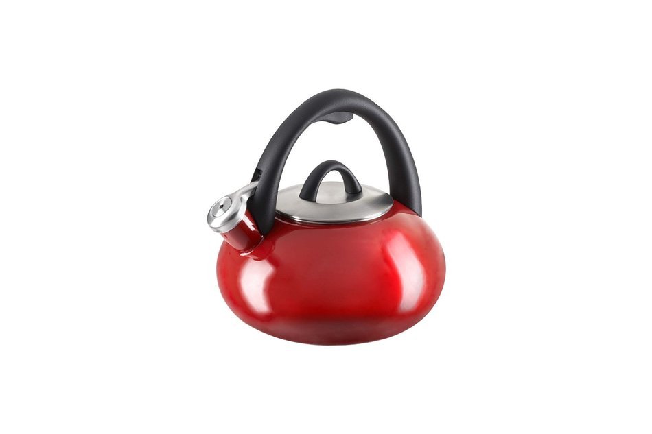 Calphalon 2-Quart Stainless Steel Tea Kettle with Whistle N9